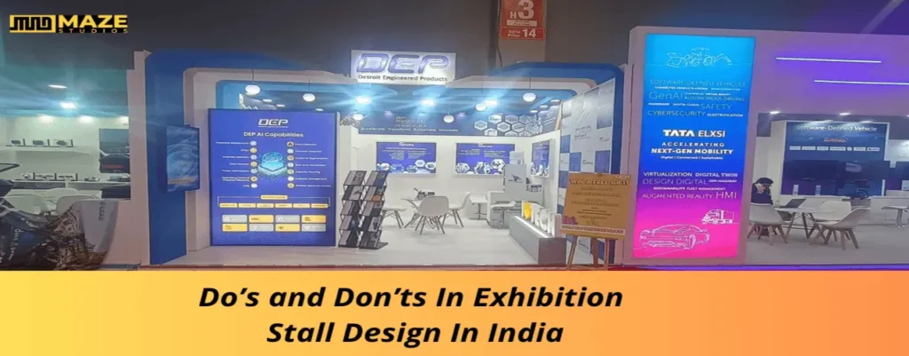 Do’s and Don’ts in Exhibition Stall Design In India