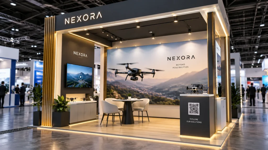 Exhibition Booth Design Ideas for 3×3, 6×3 & Large Booth Spaces